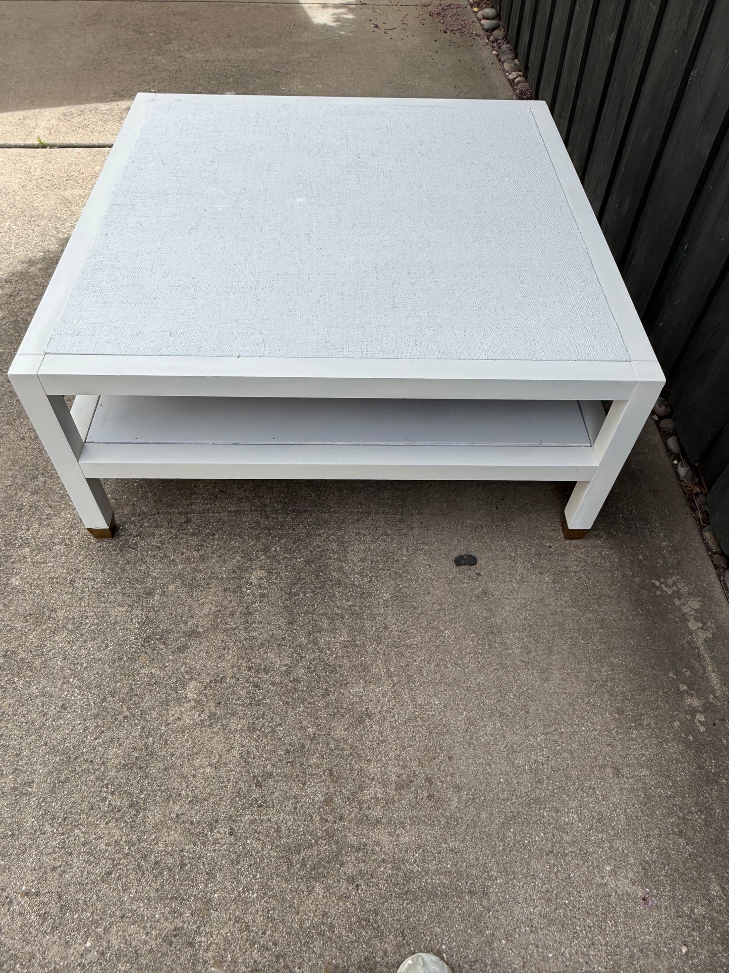 Serena and Lily square coffee table- custom color of your choice included