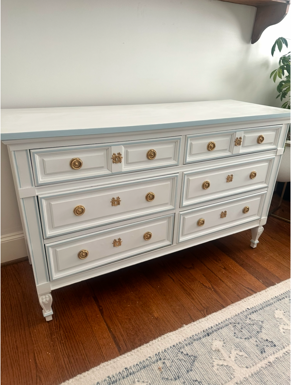 French provincial Dresser available for customization.