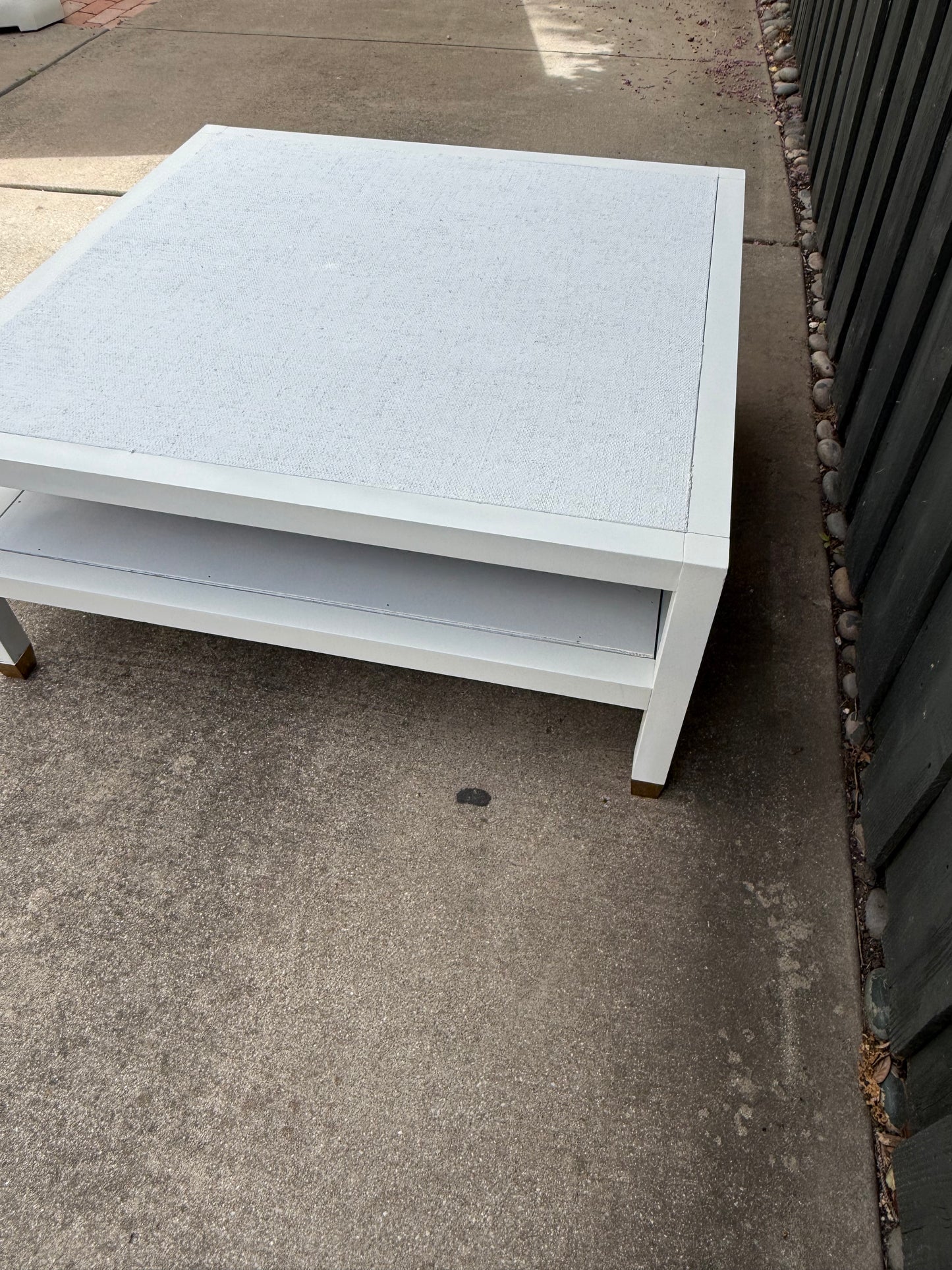 Serena and Lily square coffee table- custom color of your choice included