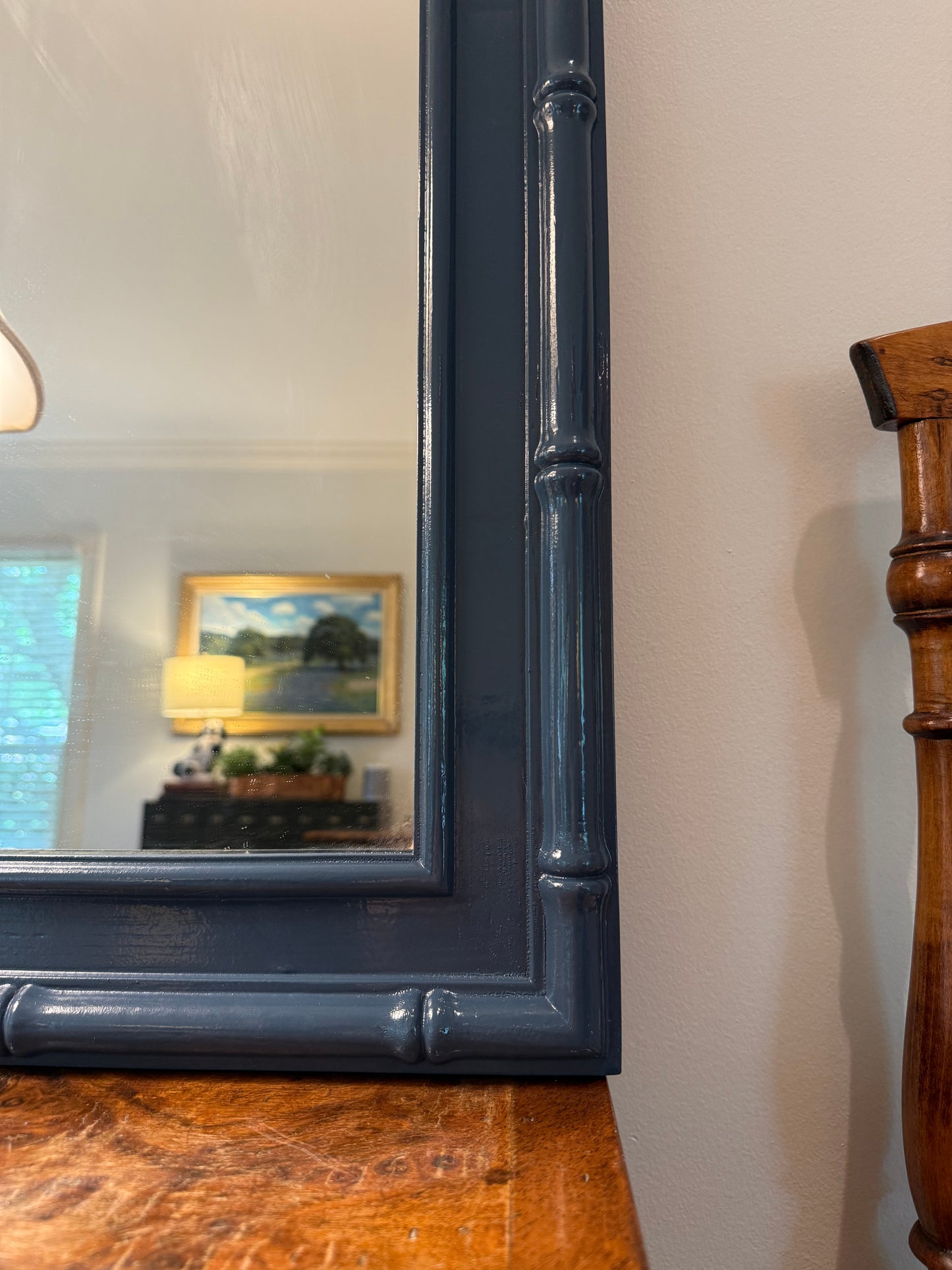 Faux Bamboo Mirror Available