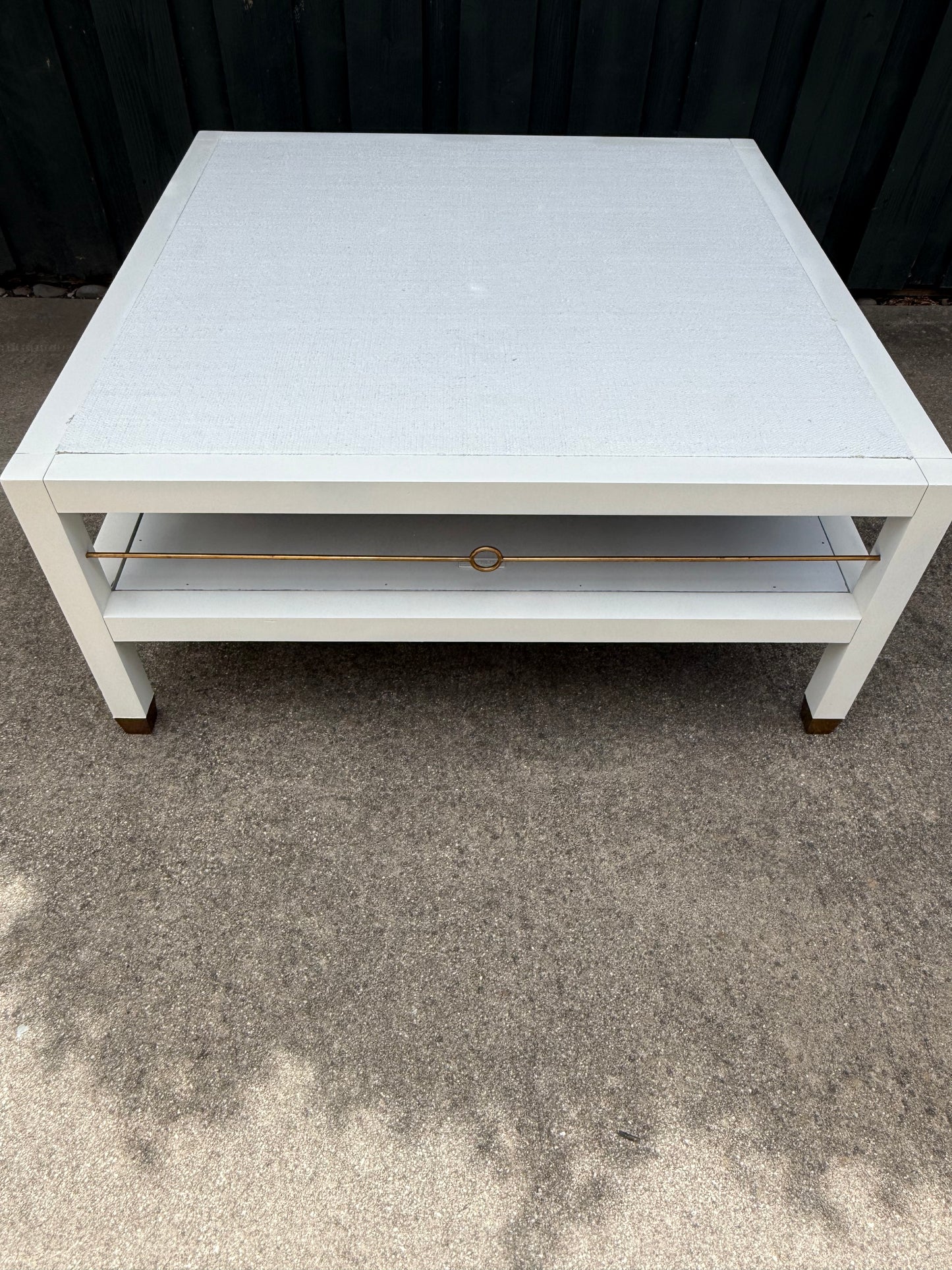 Serena and Lily square coffee table- custom color of your choice included