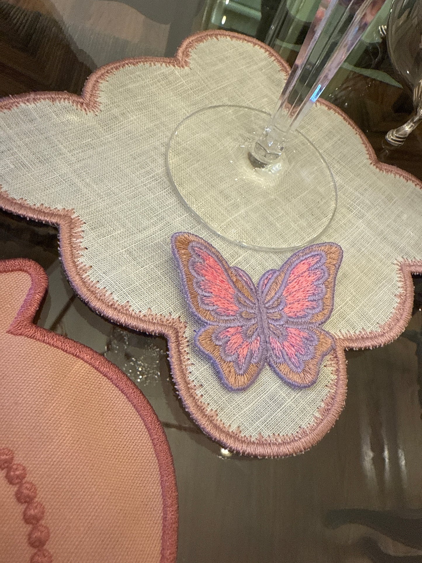 Butterfly cocktail napkins-set of 4