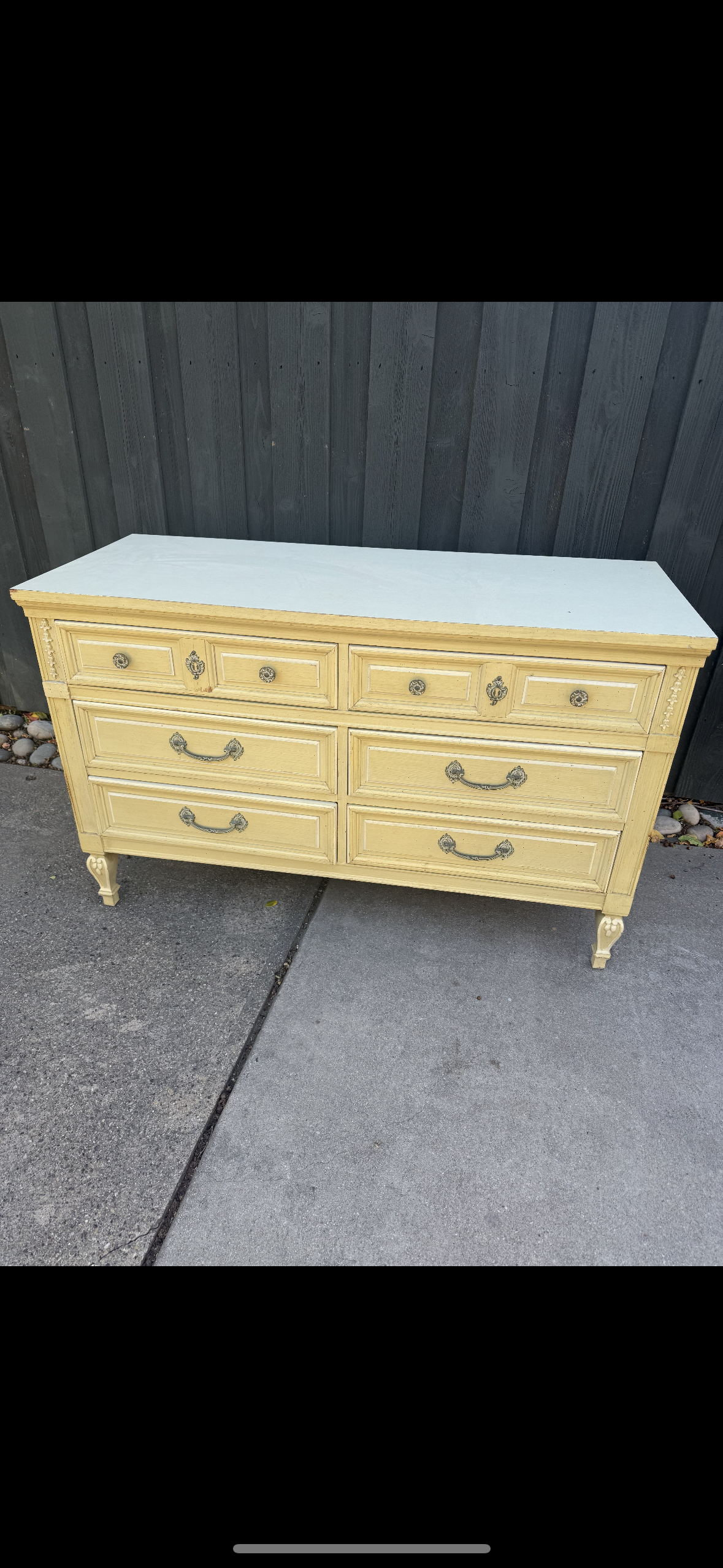 French provincial Dresser available for customization.