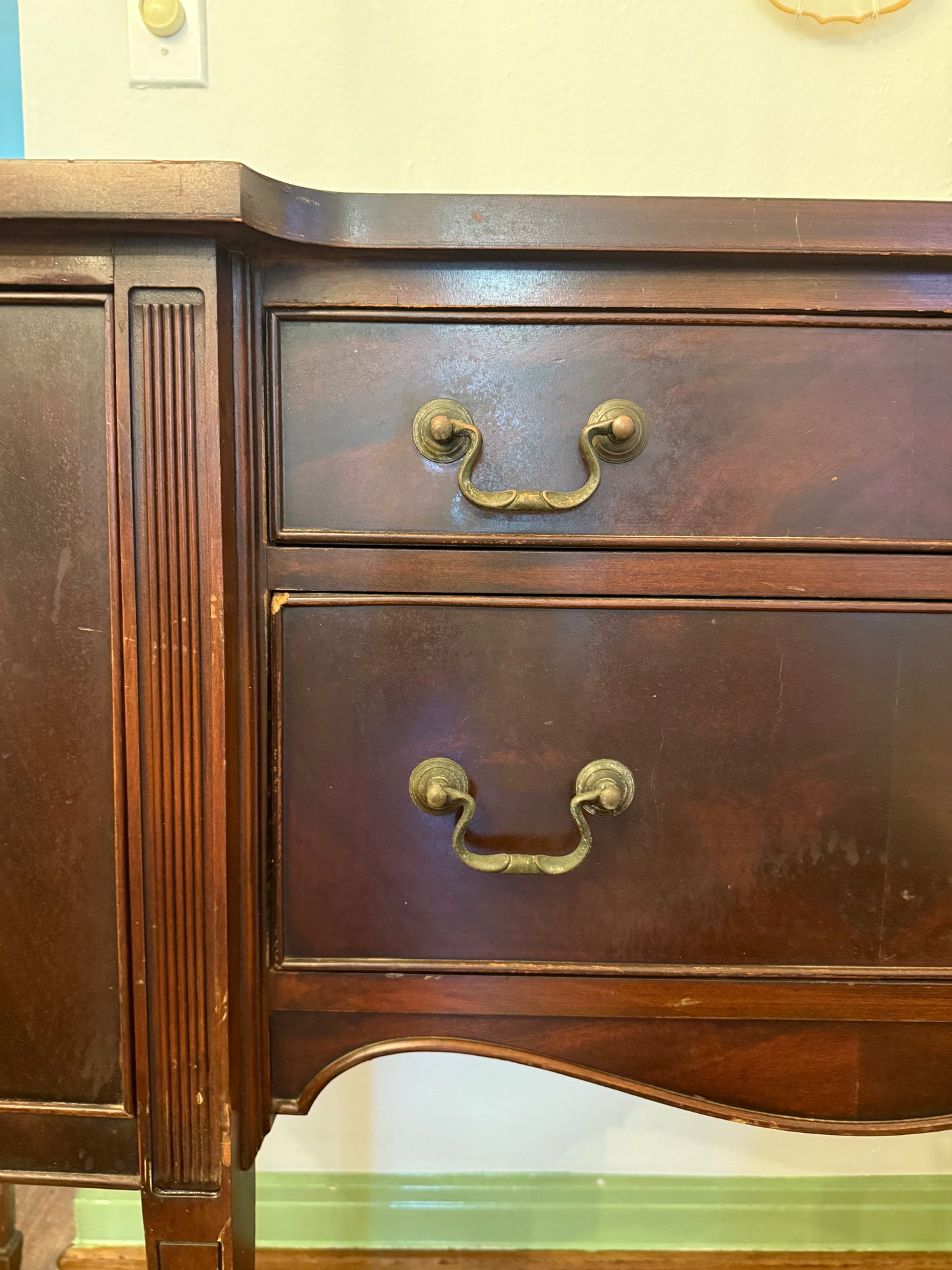 Tall Sideboard-Available for custom lacquer, included in price
