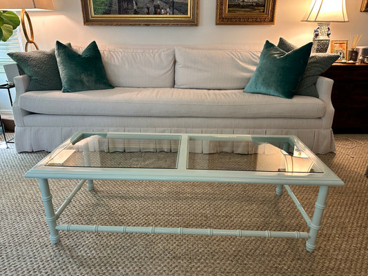 Faux Bamboo Coffee Table Ready For Lacquer!